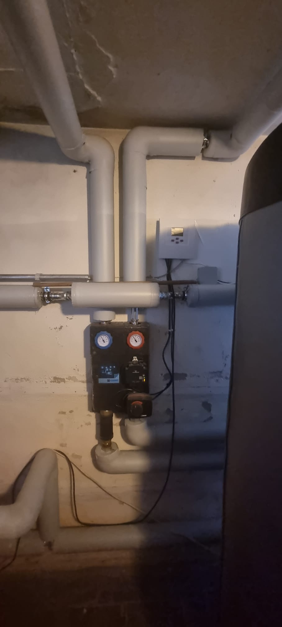 Nuovo impianto a pellet a Roveredo, fase 10