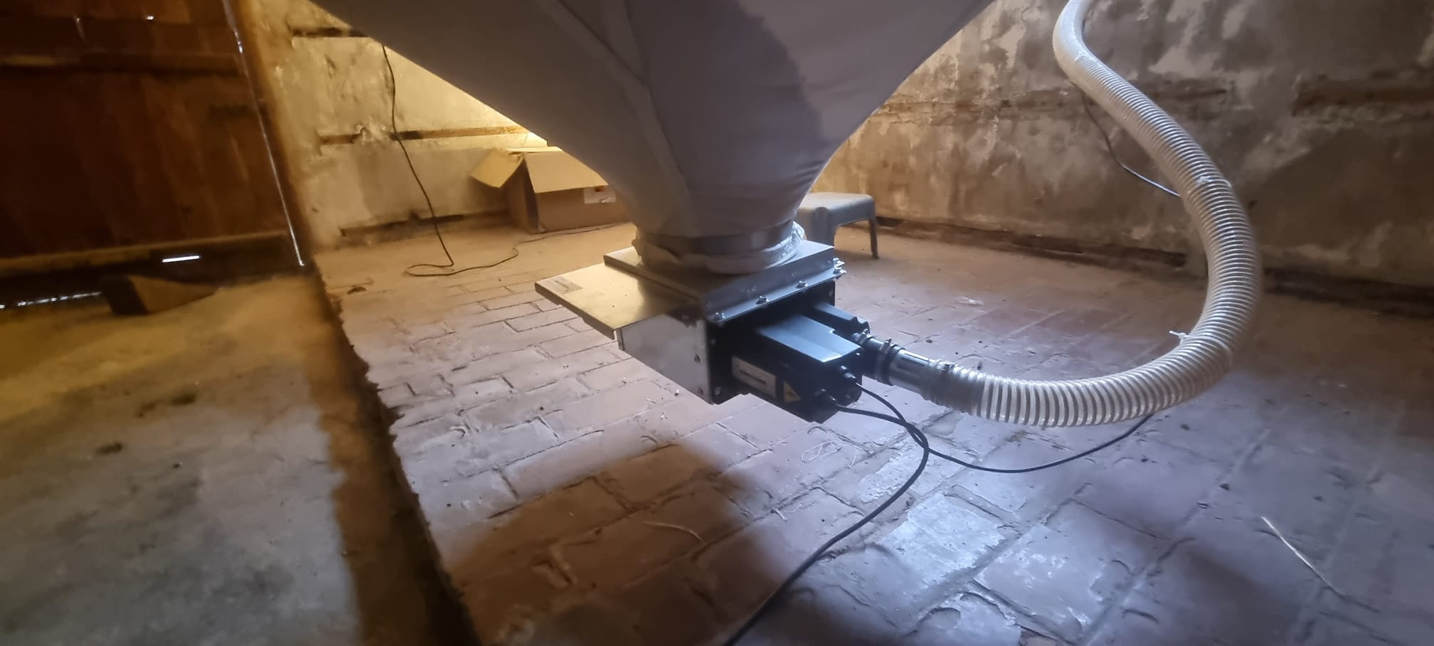 Nuovo impianto a pellet a Roveredo, fase 14