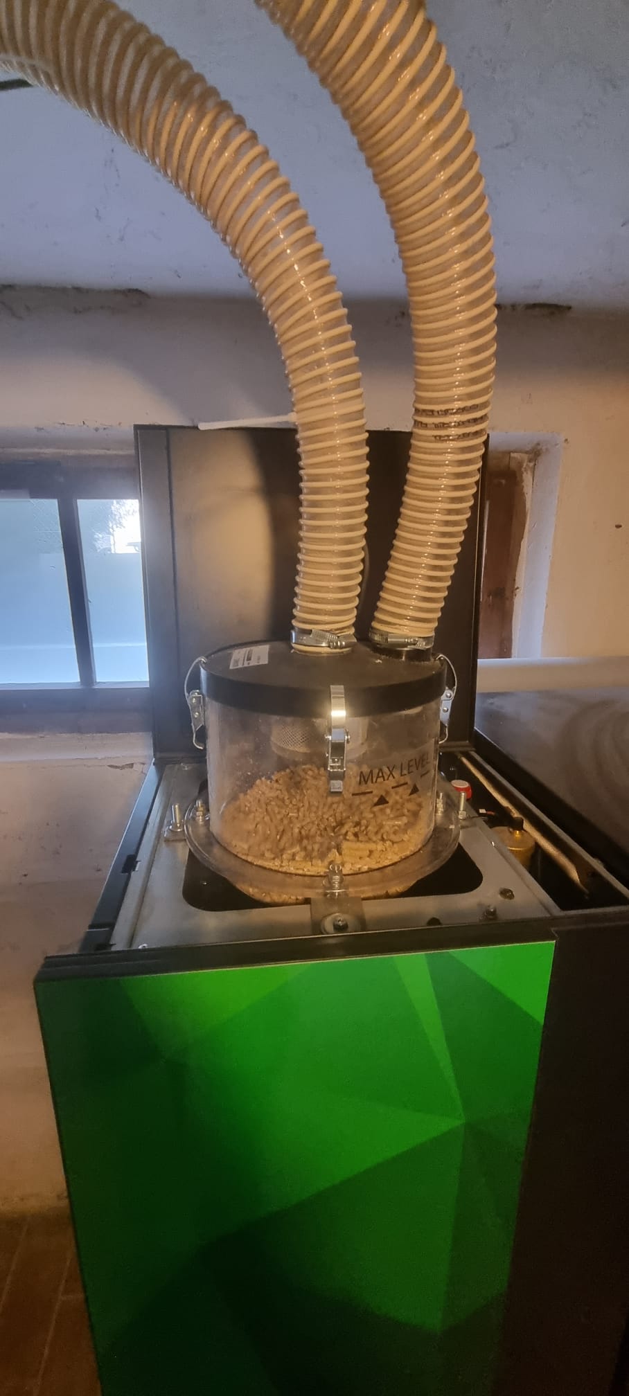Nuovo impianto a pellet a Roveredo, fase 4