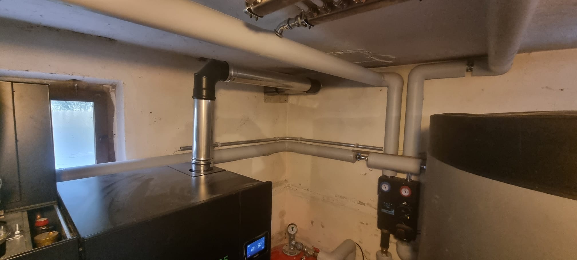 Nuovo impianto a pellet a Roveredo, fase 8
