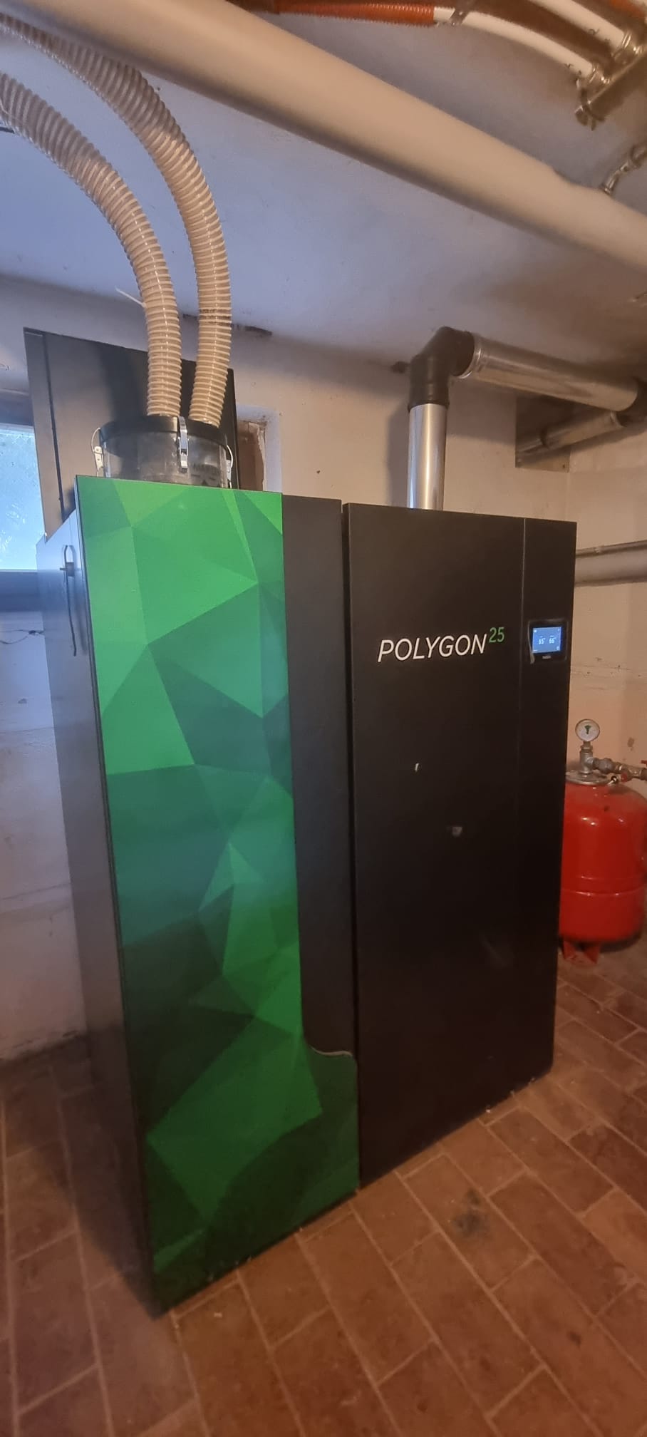 Nuovo impianto a pellet a Roveredo, fase 9
