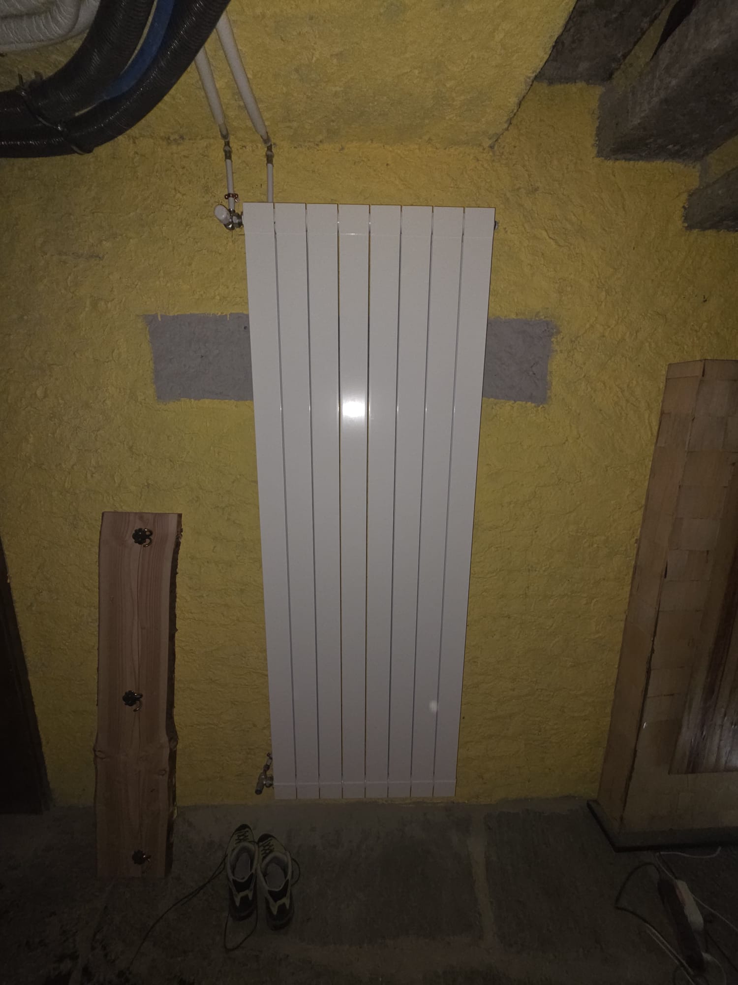 Caldaia a pellet Ulisse Idro a San Bernardino, fase 4