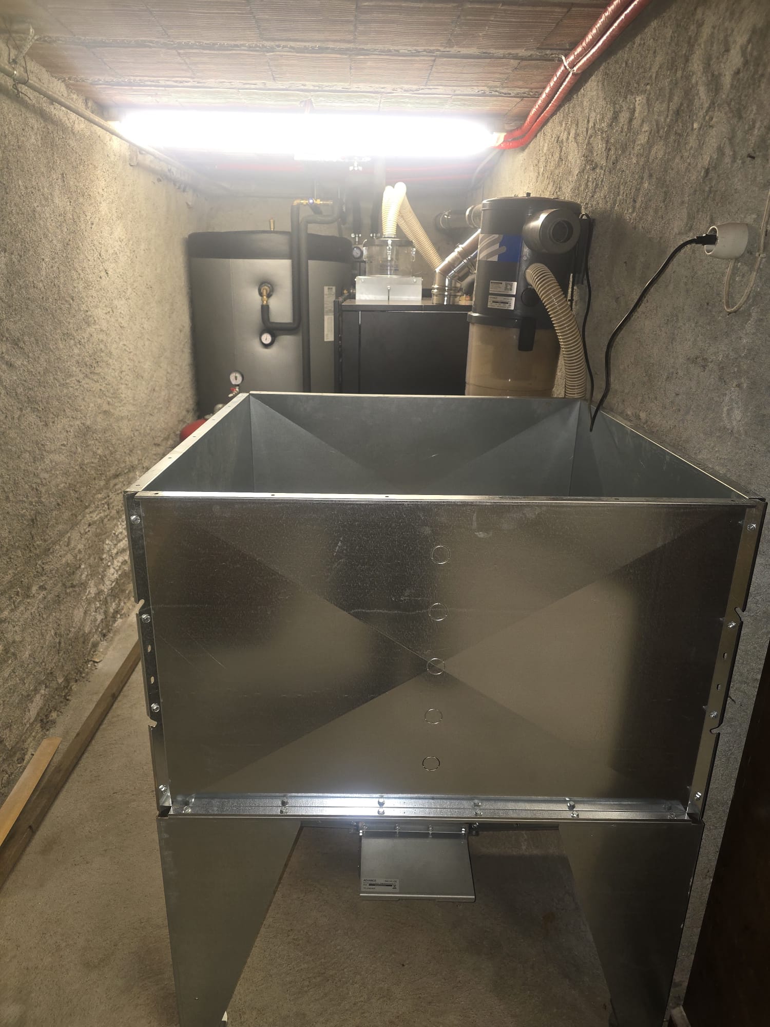 Da elettrico a pellet a San Vittore, fase 2